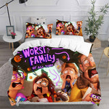 The Mitchells Vs The Machines Cosplay Bedding Sets Duvet Cover Halloween Comforter Sets