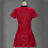 Into Darkness Starfleet Uhura Dresses Cosplay Starfleet Uniform Costumes with Badge