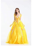 BFJFY Halloween Women Beauty And The Beast Princess Dress Fairy Cosplay Costume - bfjcosplayer