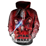 BFJmz Star Wars: The Last Jedi 3D Printing Coat Leisure Sports Sweater  Autumn And Winter - bfjcosplayer