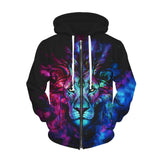 BFJmz Lion 3D Printing Coat  Zipper Coat Leisure Sports Sweater Autumn And Winter - bfjcosplayer