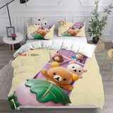 Rilakkuma's Theme Park Adventure Bedding Sets Duvet Cover Halloween Cosplay Comforter Sets
