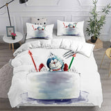 Doraemon Cosplay Bedding Sets Duvet Cover Halloween Comforter Sets