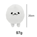 White Eggdog Plush Toy Soft Stuffed Dog Plushies Doll Halloween Props
