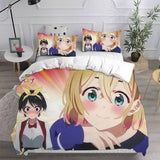Rent A Girlfriend Season 2 Bedding Sets Duvet Cover Halloween Cosplay Comforter Sets