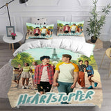 Heartstopper Bedding Sets Duvet Cover Comforter Set