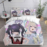 Needy Girl Overdose Cosplay Bedding Sets Duvet Cover Halloween Comforter Sets 1