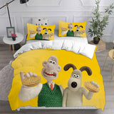 Wallace and Gromit Bedding Sets Duvet Cover Comforter Set