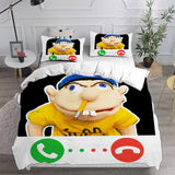 Jeffy Bedding Sets Duvet Cover Comforter Set