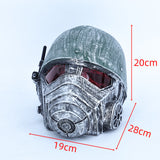 Fallout 4 NCR Veteran Ranger Cosplay Latex Helmet Halloween Props