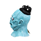 BeetleJuice The Skull Bob Harry the Hunter Clown Latex Mask Wig Shrunken Halloween Masquerade Cosplay Props