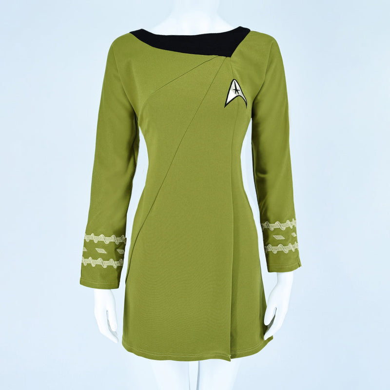 ST TOS The Original Series Uniform Female Duty Dress Cosplay Costumes