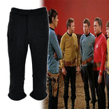 Star Trek Csotume The Original Series Starfleet Uniform Pant TOS Men Kirk Spock Pants Halloween Party Prop