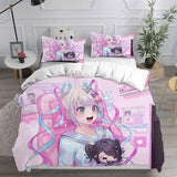 Needy Girl Overdose Cosplay Bedding Sets Duvet Cover Halloween Comforter Sets 1