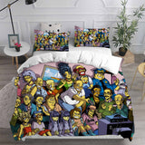 The Simpsons Bedding Sets Duvet Cover Comforter Set