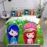 Strawberry Shortcake's Berry Bitty Adventures Bedding Set Duvet Cover Comforter Sets