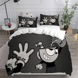 The Cuphead Show Bedding Sets Duvet Cover Halloween Cosplay Comforter Sets