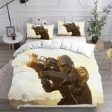 Helldivers 2 Bedding Sets Duvet Cover Comforter Set