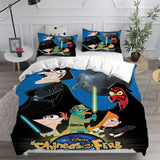 Phineas and Ferb Bedding Sets Duvet Cover Comforter Set