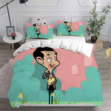 Mr. Bean: The Animated Series Bedding Sets Duvet Cover Comforter Set