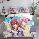 The Demon Girl Next Door Cosplay Bedding Sets Duvet Cover Halloween Comforter Sets