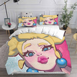 Princess Peach Bedding Sets Duvet Cover Comforter Set