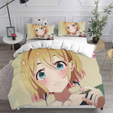 Rent A Girlfriend Season 2 Bedding Sets Duvet Cover Halloween Cosplay Comforter Sets
