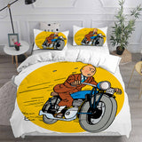 The Adventures of Tintin Bedding Sets Duvet Cover Comforter Set