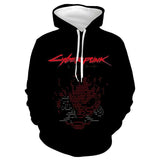Cyberpunk 2077 Cosplay Hoodie Halloween Costumes