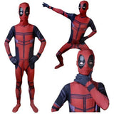 BFJFY Halloween Kids Superhero Deadpool Zentai Cosplay Costumes For Boys - bfjcosplayer