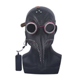 Led Plague Doctor Mask Latex Face Cover Steampunk Masks Cosplay Party Halloween