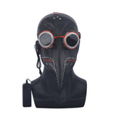 Led Plague Doctor Mask Latex Face Cover Steampunk Masks Cosplay Party Halloween