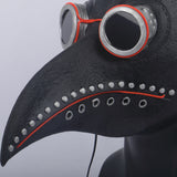 Led Plague Doctor Mask Latex Face Cover Steampunk Masks Cosplay Party Halloween