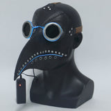 Led Plague Doctor Mask Latex Face Cover Steampunk Masks Cosplay Party Halloween