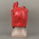 Heart-Shaped Horror Mask Anime Dorohedoro Heart Headgear Cosplay Helmet Costume Halloween Props