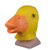 Duck Mask Halloween Latex Animal Full Head Masks