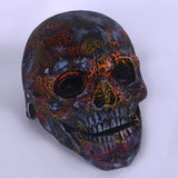 Skull Mask Mouth Movable Latex Helmet Halloween Props