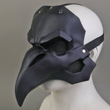 Plague Doctor Mask Bird Beak Helmet PVC Halloween Prop