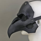 Plague Doctor Mask Bird Beak Helmet PVC Halloween Prop