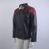 Star Trek Picard 3 Captain Riker Red Geordi Brown Blue Leather Jackets Starfleet Cosplay Costumes