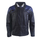 Star Trek Picard 3 Captain Riker Red Geordi Brown Blue Leather Jackets Starfleet Cosplay Costumes