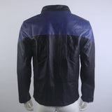 Star Trek Picard 3 Captain Riker Red Geordi Brown Blue Leather Jackets Starfleet Cosplay Costumes