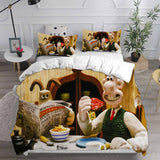Wallace and Gromit Bedding Sets Duvet Cover Comforter Set