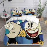 The Cuphead Show Bedding Sets Duvet Cover Halloween Cosplay Comforter Sets