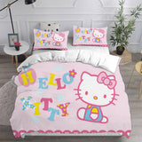 Hello Kitty Cosplay Bedding Sets Duvet Cover Halloween Comforter Sets