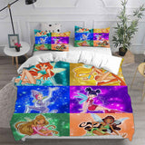 Winx Club Bedding Set Duvet Cover Comforter Sets