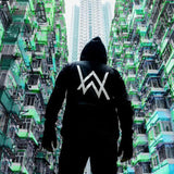 Music Alan Walker Faded Clothes Top Cotton Hoodie Sweatshirt - bfjcosplayer