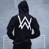Music Alan Walker Faded Clothes Top Cotton Hoodie Sweatshirt - bfjcosplayer