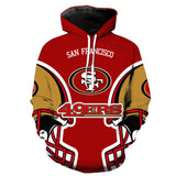 American Football Rugby Cosplay Hoodie Halloween Costume