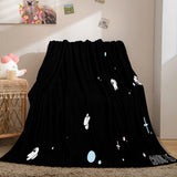 Among Us Cosplay Flannel Blanket Room Decoration Throw